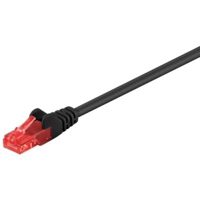 Afbeelding van Wentronic CAT6 Netwerkkabel RJ45 Zwart 25 m
