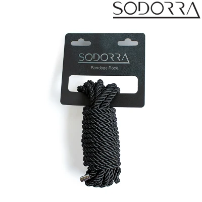 Afbeelding van SODORRA Bondage Rope Black 5 m