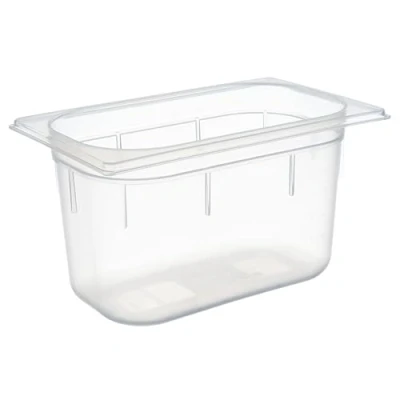 Afbeelding van APS 82132 GN 1/4 container van polypropyleen met literindeling 26,5 x 16,2 15 cm, 3,7 liter