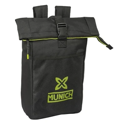 Afbeelding van Schoolrugzak Munich Beat Zwart 28 x 42 13 cm