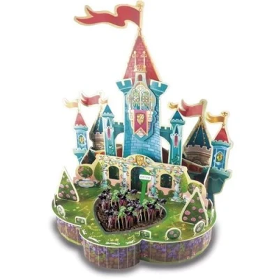 Image de Kit de Jardinage Interactif pour Enfants 3D DREAM GARDENS 2IN1 CHATEAU