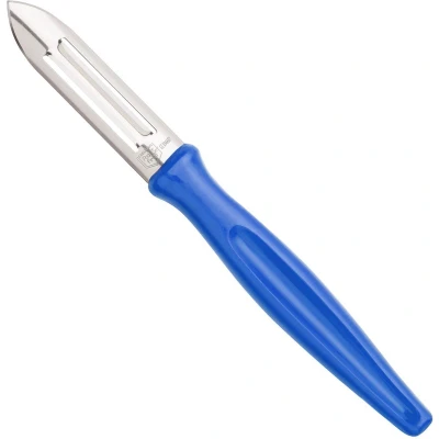 Afbeelding van RÖR Solingen Dunschiller RVS Lemmet 6 cm Heft Kunststof Blauw