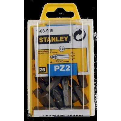 Afbeelding van Stanley 1/4&quot; Bits Pozidriv Nr2