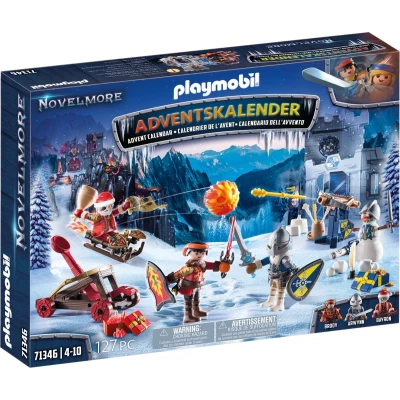 Afbeelding van PLAYMOBIL Adventskalender Novelmore Strijd in de sneeuw 71346