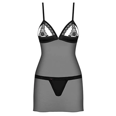 Afbeelding van Obsessive 865 CHE 1 chemise &amp; thong L/XL