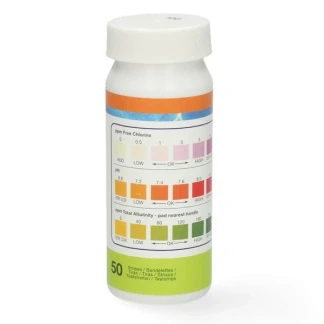 Afbeelding van 3 Way Test Strips Free Chlorine, Ph, Alkalinity Braet ALPC