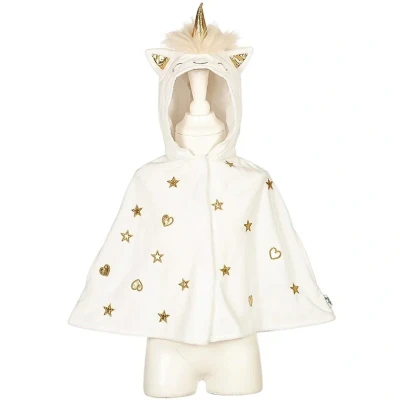 Afbeelding van Souza for kids verkleedcape eenhoorn off white 2 jaar