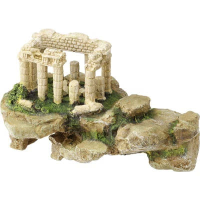 Afbeelding van Aqua Della Aquariumdecoratie Vissen Acropolis Op Rots 34,5x25x20cm 1st