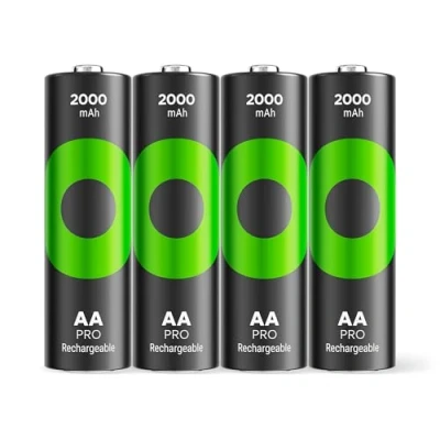 Afbeelding van GP Batteries ReCyko Pro Oplaadbare AA batterij (penlite) NiMH 2000 mAh 1.2 V 4 stuk(s)