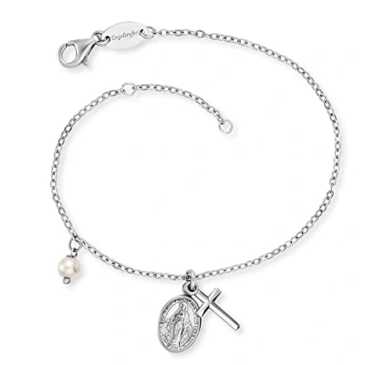 Afbeelding van Engelsrufer Damenarmband Armband Maria 925ER Silber Armband, Dames, Maat: One Size,