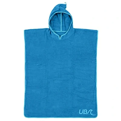 Afbeelding van Yello Badponcho voor Kinderen 100% Katoen Blauw 80x70 cm