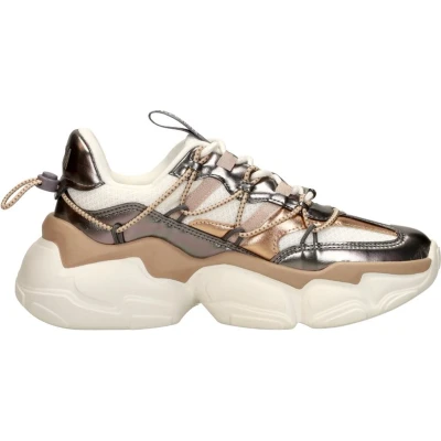 Afbeelding van Steve Madden Spectator Sneakers laag, Dames, Maat: 40, White/silver blush Imitatieleer/ textiel