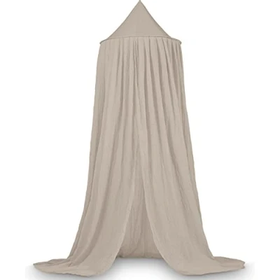 Afbeelding van Deryan Baby Klamboe Vintage 245cm kinderklamboe Hemeltje Nougat
