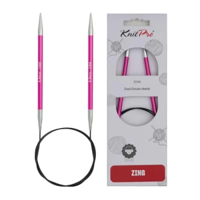 Afbeelding van KnitPro Zing rondbreinaalden 60cm 5.00mm