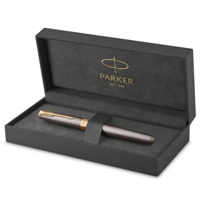 Afbeelding van Vulpen Parker Sonnet Grey Collection GT medium