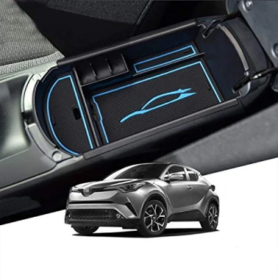 Afbeelding van LFOTPP Centrale console opbergdoos voor C HR, CHR armleuning organizer middenarmsteun handschoenenvak, tray storage box auto accessoires