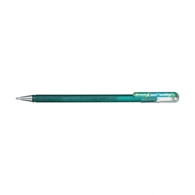 Image de Stylo gel Pentel Dual Métallic Vert Bleu