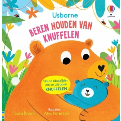 Afbeelding van Uitgeverij usborne kartonboek beren houden van knuffelen
