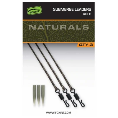 Afbeelding van Fox Naturals Submerged Leaders 40lb (3 stuks)