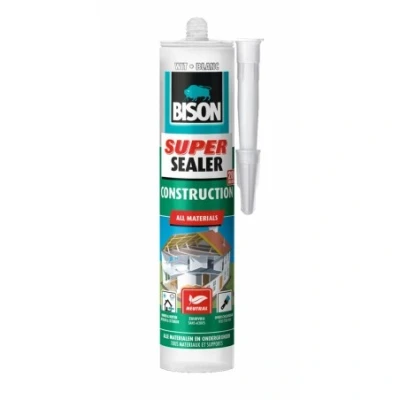 Afbeelding van Bison afdichtingskit super sealer construction 290 ml wit