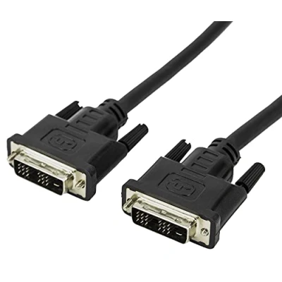 Afbeelding van Digitus AK 320107 020 S DVI kabel Aansluitkabel D 18+1 polige stekker, stekker 2.00 m Zwart Schroefbaar