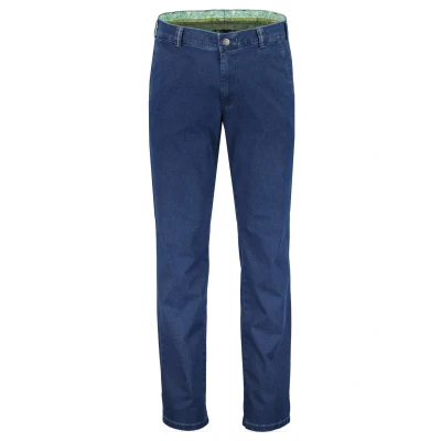 Afbeelding van 35% korting Meyer Chino Bonn Modern Fit Blauw 56