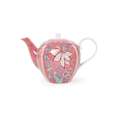 Afbeelding van Pip Studio Flower Festival Theepot 1,6 Liter Oudroze