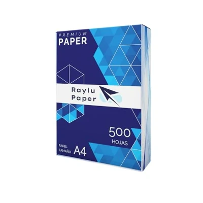 Afbeelding van RAYLU PAPER Premium multifunctioneel papier 500 vellen A4 80g voor laserprinters, inkjetprinters en kopieerapparaten kantoor thuis