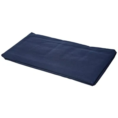 Afbeelding van Max Color kissing overtreks paar, 100% katoen, donkerblauw, 2