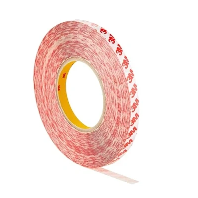 Afbeelding van Dpm tapes GPT PET dubbelzijdige tape: sterke hechting, houdt op moeilijke oppervlakken. Dikte 0,21 mm, bestendig tot 150 C, met UV bestendigheid ex 9088 (12 mm x 50 m)