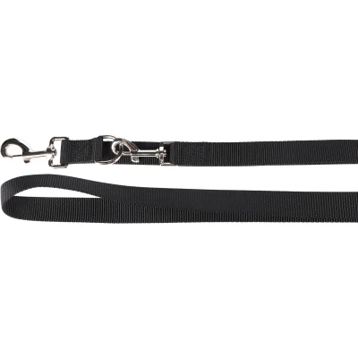 Afbeelding van Honden Trainingslijn Ziggi Zwart 200 cm x 25 mm