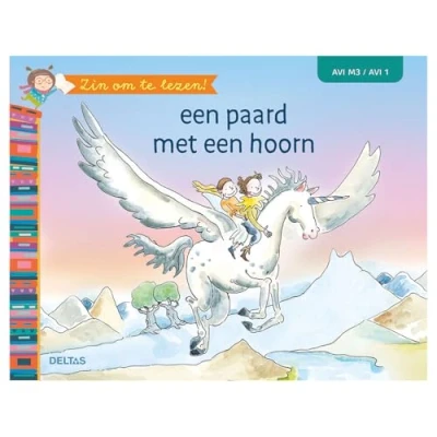 Afbeelding van Deltas Zin Om Te Lezen! Een Paard Met Hoorn (avi M3/avi 1)