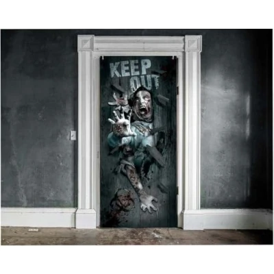 Afbeelding van Fiestas Guirca Deurdecoratie Zombie Attack