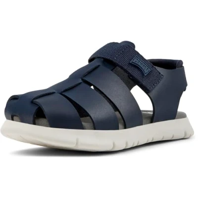 Afbeelding van Camper Oruga Unisex Sandalen voor kinderen, Maat: 37, Dark blue Leer en textiel