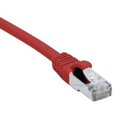 Afbeelding van Exertis Connect Patchkabel S/FTP, PiMF, Cat.6A, rood, 10,0 m Categorie: Cat.6A Klasse EA (2x RJ45), Grondstof: kabel (S/FTP, CAT6, 10 m), Netwerkkabel