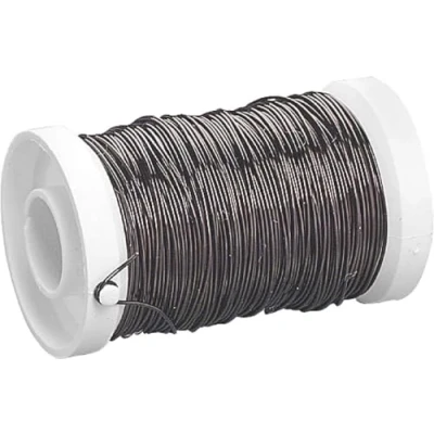 Afbeelding van Knorr Prandell 216466800 diameter 0,5 mm, 50 m, ijzer, zwart gelakt