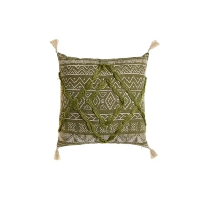 Afbeelding van Kussen Home ESPRIT Groen Boho 45 x 5 cm