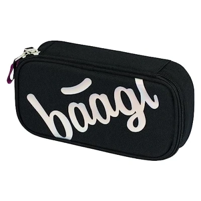 Afbeelding van Baagl Pennenetui voor meisjes, etui schrijfwaren, pennenetui, jongens, Metalen holo,