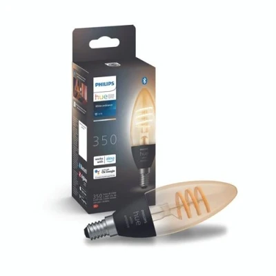 Image de Philips Hue Ampoule à Filament White Ambiance Bougie E14 Séparée