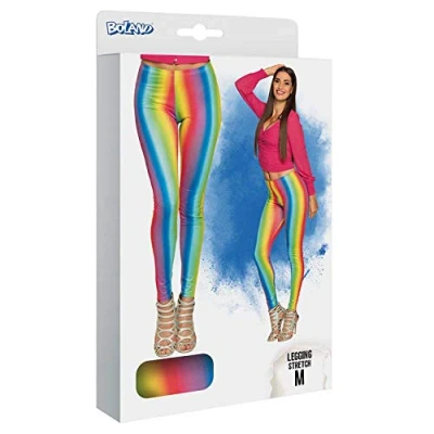 Afbeelding van Boland Legging Regenboog (M) Volwassenen Showgirl Pride