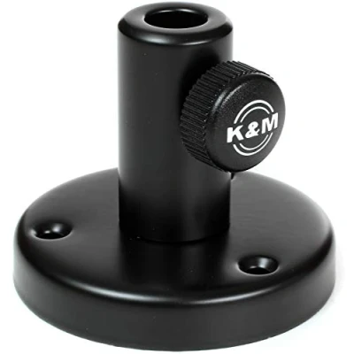Afbeelding van König &amp; Meyer 23855 tafel flans zwart Microfoon statief
