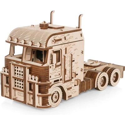 Afbeelding van 3D Houten Puzzel Truck Road King, Eco Wood Art, 3236, 29,3x13,2x17,5cm