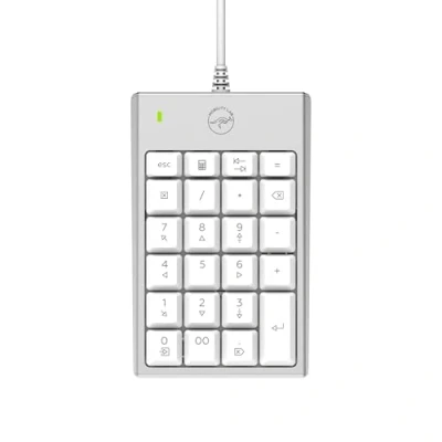 Afbeelding van Mobility Lab ML305707 USB bekabeld numeriek toetsenbord voor Mac Zilver