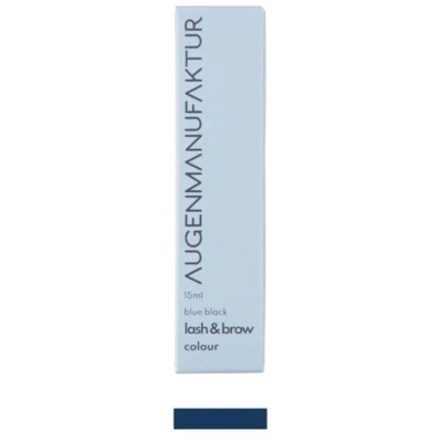 Afbeelding van Augenmanufaktur Colour Lash &amp; Brow Permanente wimper en wenkbrauwkleuring, blauw, zwart, 15 ml