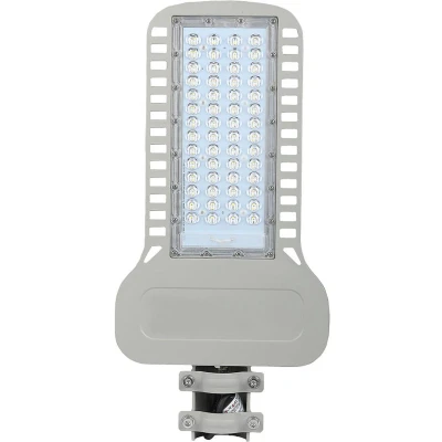 Afbeelding van V TAC VT 104ST Grijze Slim LED Straatverlichting Samsung IP65 100W 12000 Lumen 6400K 5 Jaar