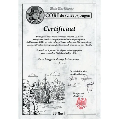 Afbeelding van Bob de Moor PACK 2 Cori scheepsjongen (5 albums)