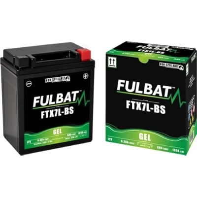 Image de Batterie ftx7l bs fulbat 12v/6ah lg113 l70 h130 (gel sans entretien) activee usine