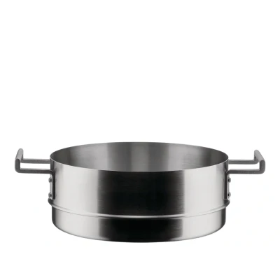 Afbeelding van Alessi Convivio Stoom inzetmand Mat RVS H 10 cm
