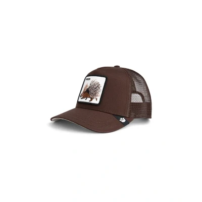 Afbeelding van Goorin Bros Trucker Prick Ground Pet, Heren, Maat: One Size, Brown