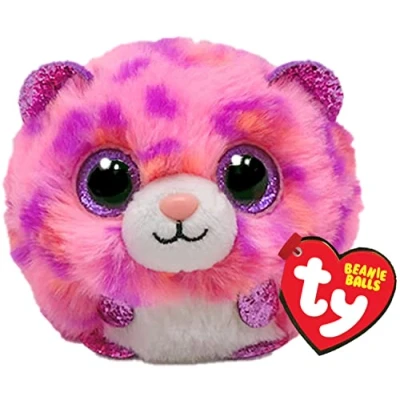 Image de Peluche TY Puffies Topaz Le Léopard